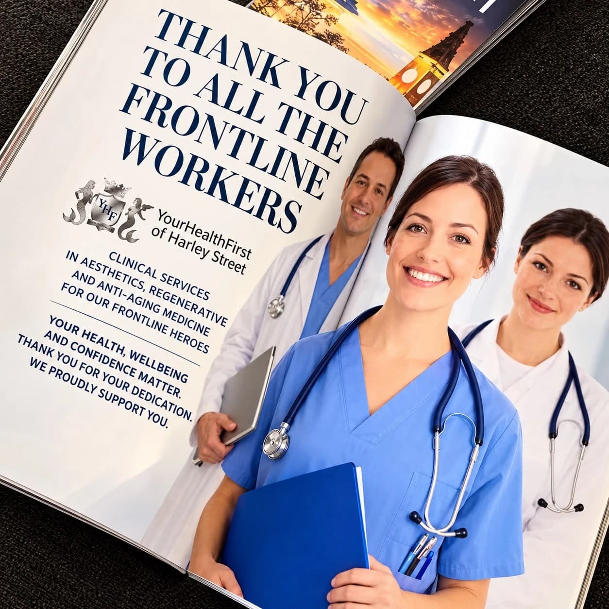 YourHealthFirst of Harley Street — thank you to all the frontline workers