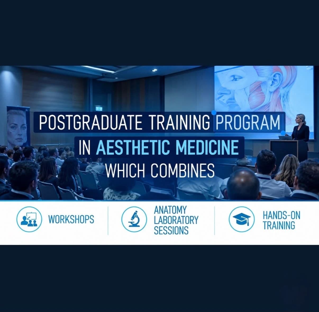 Sofia Bouzian — postgraduate training programme in aesthetic medicine: workshops, anatomy laboratory sessions and hands-on training