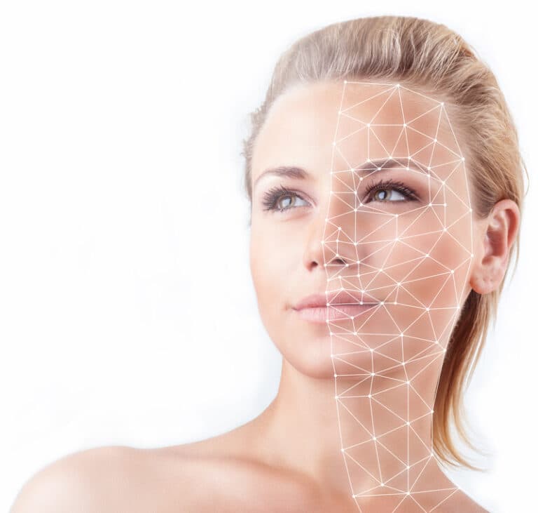 Facial treatment zone mapping for Skinox photodynamic therapy