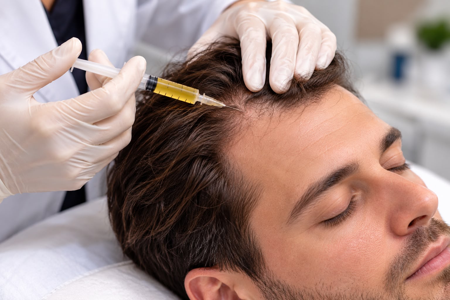 Clinical PRP hair restoration guide by Dr. Sofia Bouzian