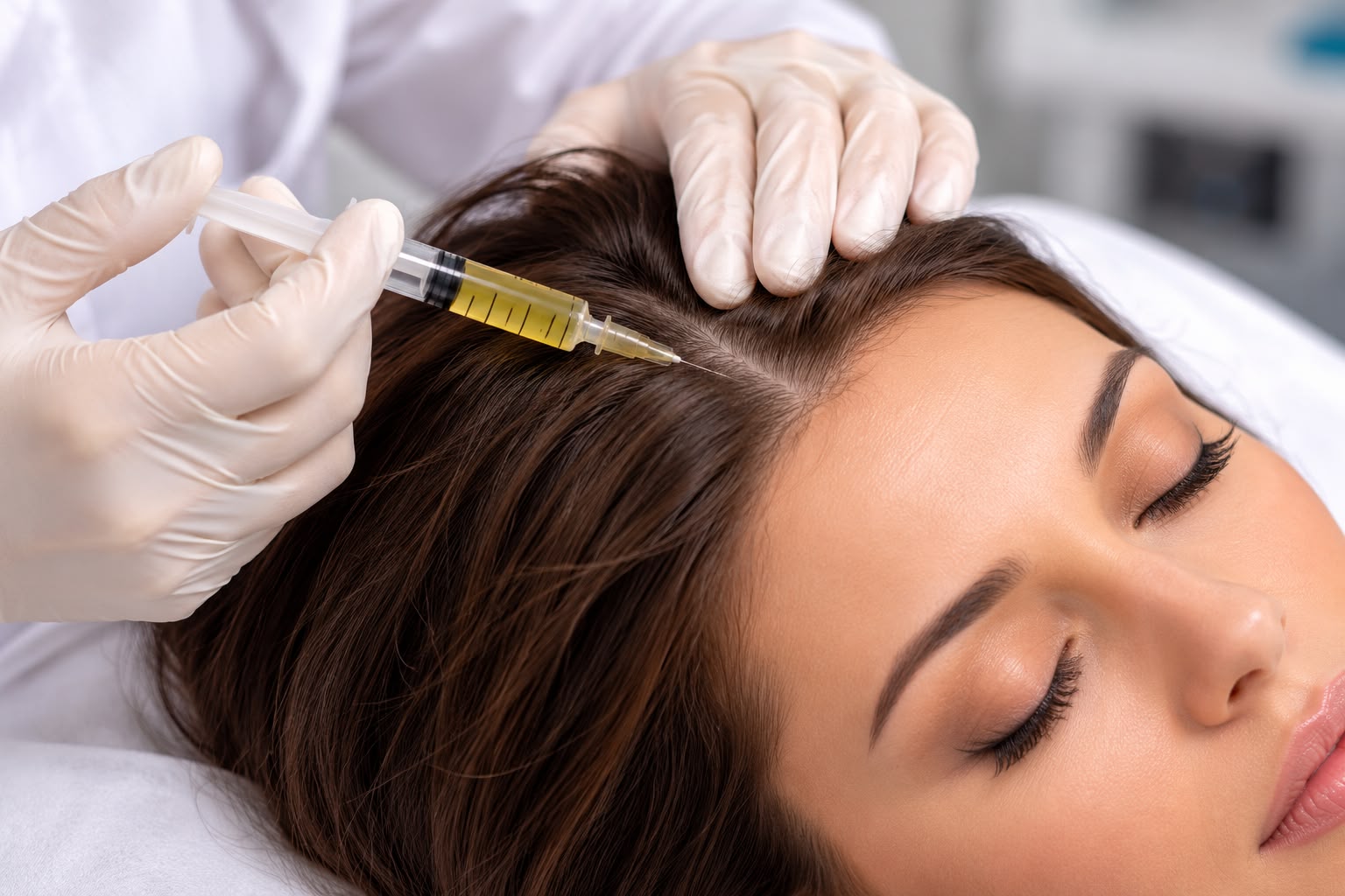 Platelet-Rich Plasma hair thinning treatment in London Harley Street